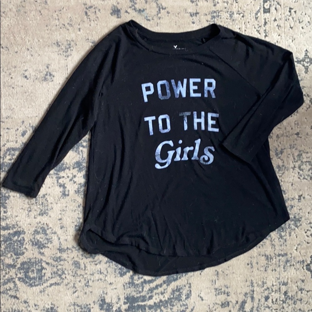 American Eagle Baseball Tee